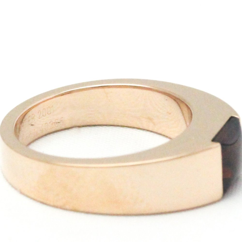 CARTIER Tank Ring Pink Gold [18K] Fashion Garnet Band Ring Pink Gold - Picture 8 of 10